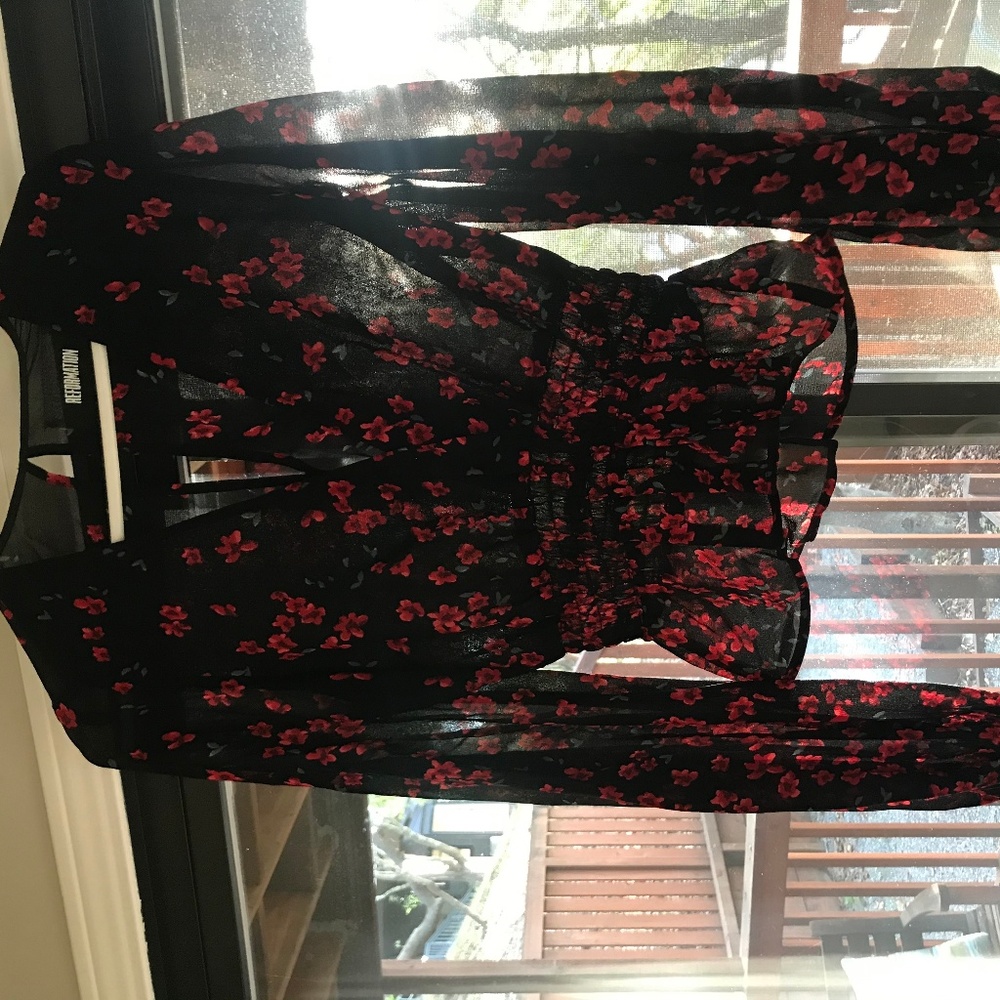 Reformation Vicoise Top